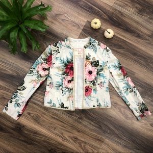 J. Jill Limited Edition Floral Jacket No. 34